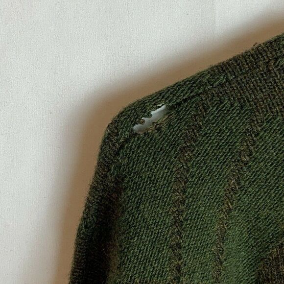 Clan Douglas Nordstrom Unisex Brown Pure Feeling Sweater Scotland Mock Neck - Picture 5 of 5